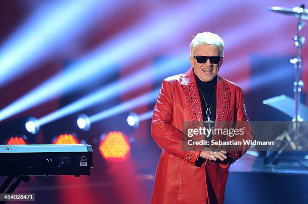 Heino performs during the taping of the 'Menschen 2013' Show on December 6, 2013 in Munich, Germany.