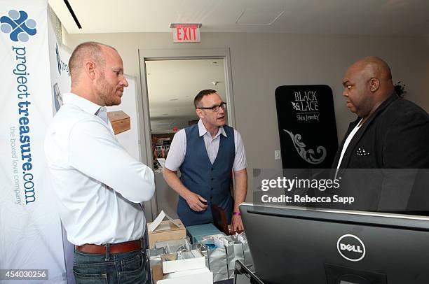 Actor Windell Middlebrooks attends Kari Feinstein's Style Lounge presented by Paragon at Andaz West Hollywood on August 23, 2014 in Los Angeles,...