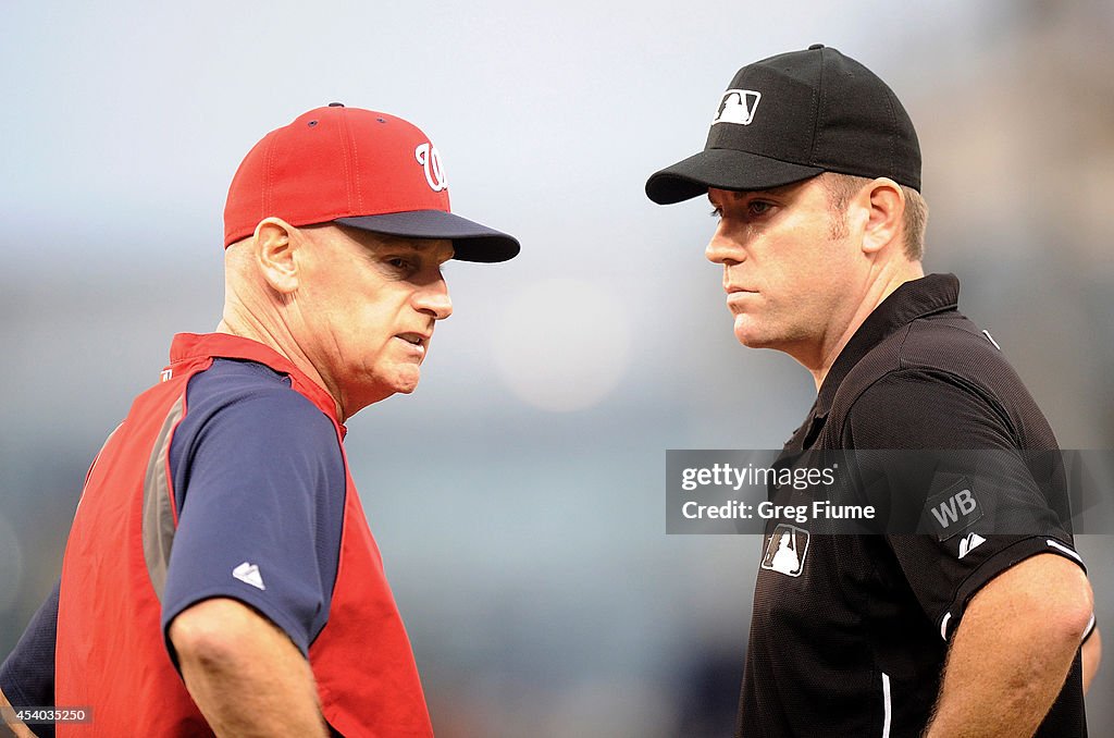 San Francisco Giants v Washington Nationals