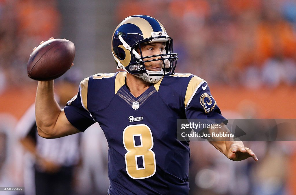 St. Louis Rams v Cleveland Browns