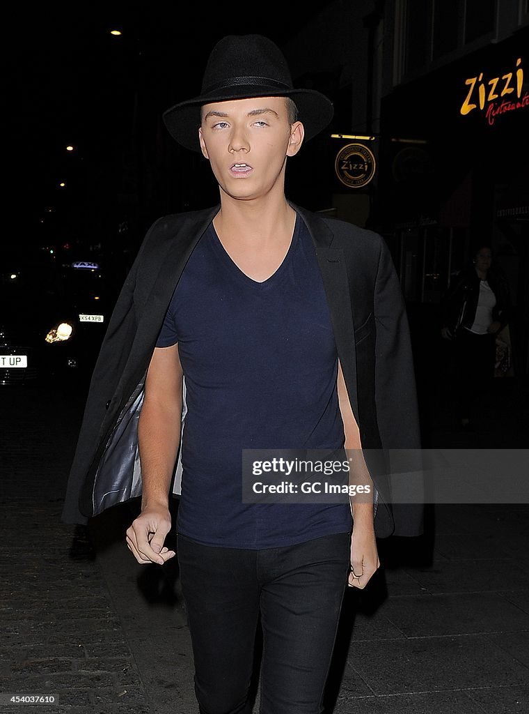 London Celebrity Sightings - August 23, 2014