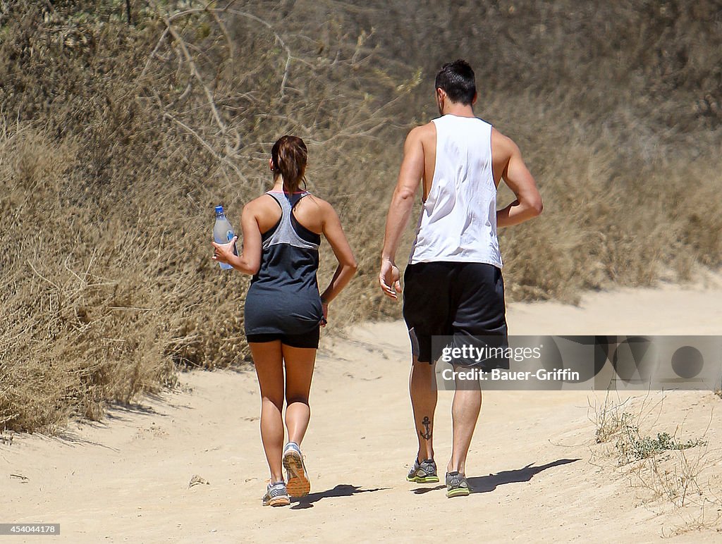 Celebrity Sightings In Los Angeles - August 23, 2014