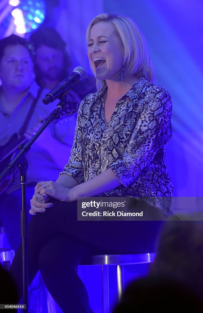 Kellie Pickler Performs An Intimate Show At Four Points By Sheraton Nashville-Brentwood As Part Of Starwood Preferred Guest's Hear The Music