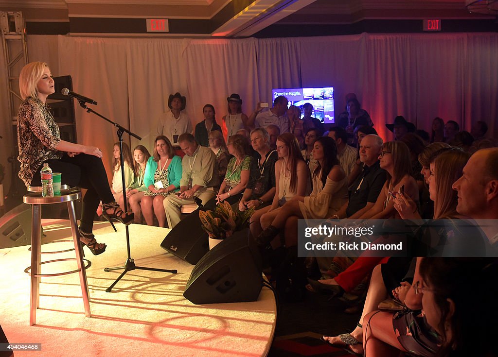 Kellie Pickler Performs An Intimate Show At Four Points By Sheraton Nashville-Brentwood As Part Of Starwood Preferred Guest's Hear The Music
