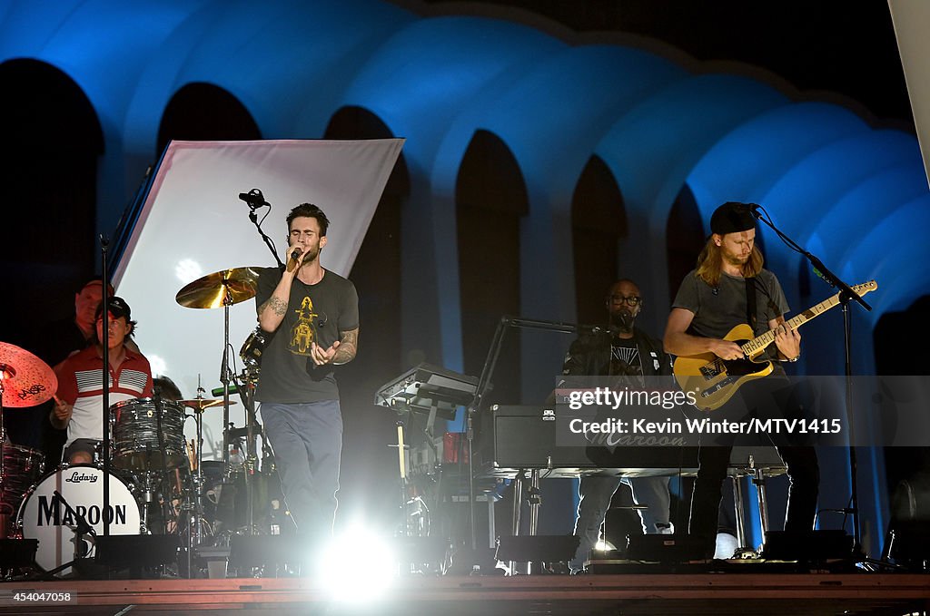 2014 MTV Video Music Awards - Rehearsals