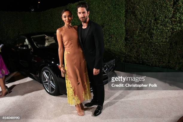 Actress Ashley Madekwe and actor Iddo Goldberg attend Variety and Women in Film Emmy Nominee Celebration powered by Samsung Galaxy on August 23, 2014...