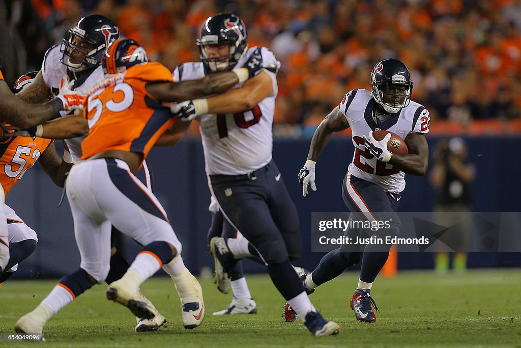 Houston Texans v Denver Broncos