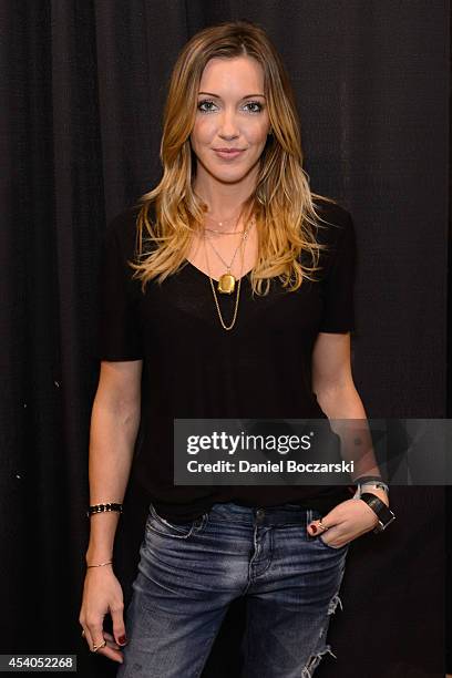 Katie Cassidy attends Wizard World Chicago Comic Con 2014 at Donald E. Stephens Convention Center on August 23, 2014 in Chicago, Illinois.