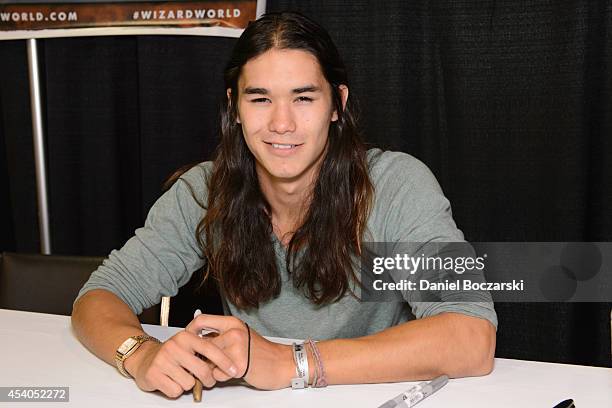 Booboo Stewart attends Wizard World Chicago Comic Con 2014 at Donald E. Stephens Convention Center on August 23, 2014 in Chicago, Illinois.