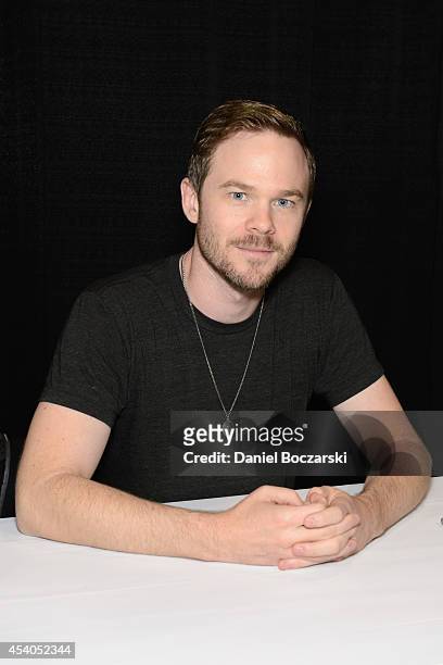 Shawn Ashmore attends Wizard World Chicago Comic Con 2014 at Donald E. Stephens Convention Center on August 23, 2014 in Chicago, Illinois.