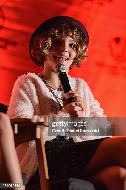 Camren Bicondova attends Wizard World Chicago Comic Con 2014 at Donald E. Stephens Convention Center on August 23, 2014 in Chicago, Illinois.