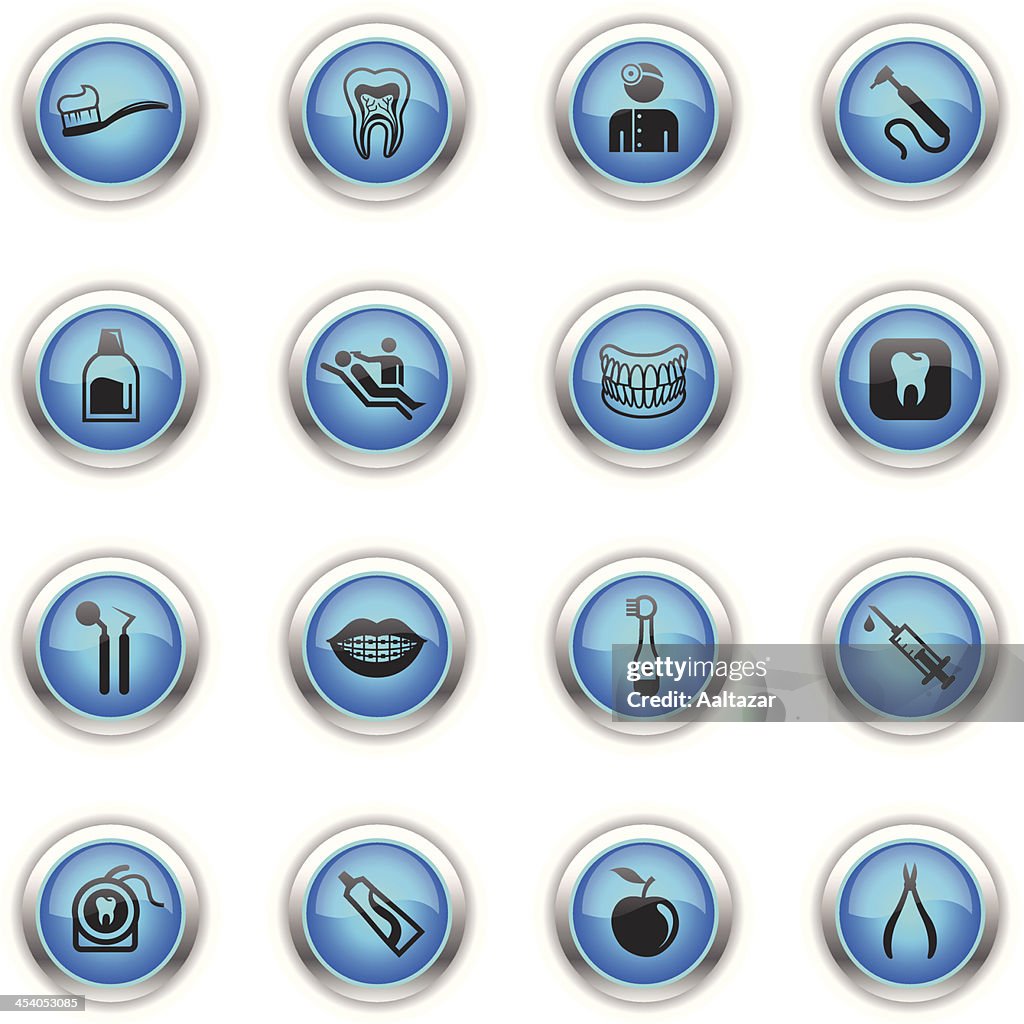 Blue Icons - Dental Care