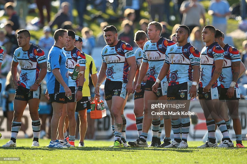 NRL Rd 24 - Sharks v Raiders