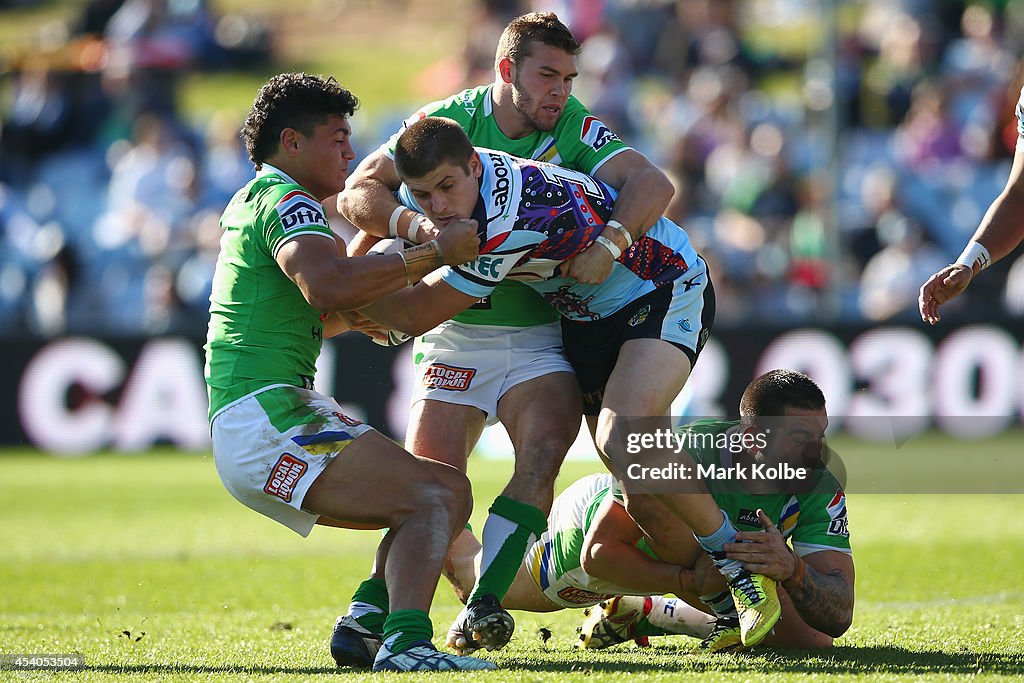 NRL Rd 24 - Sharks v Raiders