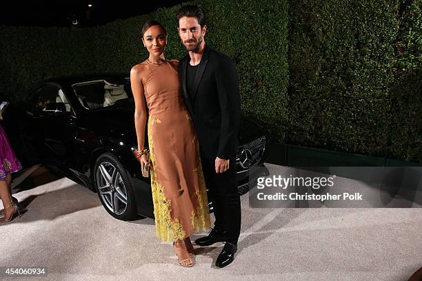 Actress Ashley Madekwe and actor Iddo Goldberg attend Variety and Women in Film Emmy Nominee Celebration powered by Samsung Galaxy on August 23, 2014...
