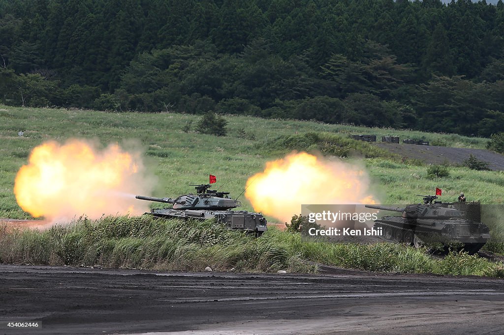 Japan Ground Self-Defense Force Holds Annual Live Fire Exercise - DAY 6