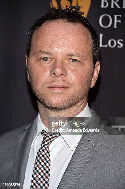 Screenwriter Noah Hawley arrives at the BAFTA Los Angeles TV Tea presented by BBC and Jaguar at SLS Hotel on August 23, 2014 in Beverly Hills,...