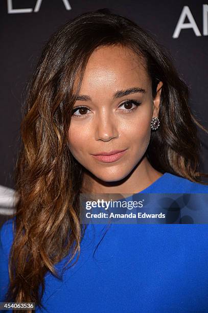 Actress Ashley Madekwe arrives at the BAFTA Los Angeles TV Tea presented by BBC and Jaguar at SLS Hotel on August 23, 2014 in Beverly Hills,...