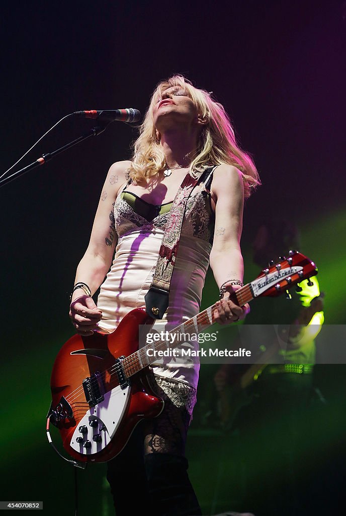 Courtney Love Performs Live In Sydney