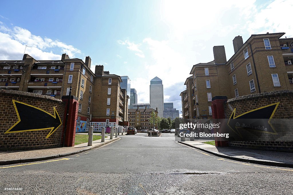 Will Crooks Housing Estate In London's Poplar District