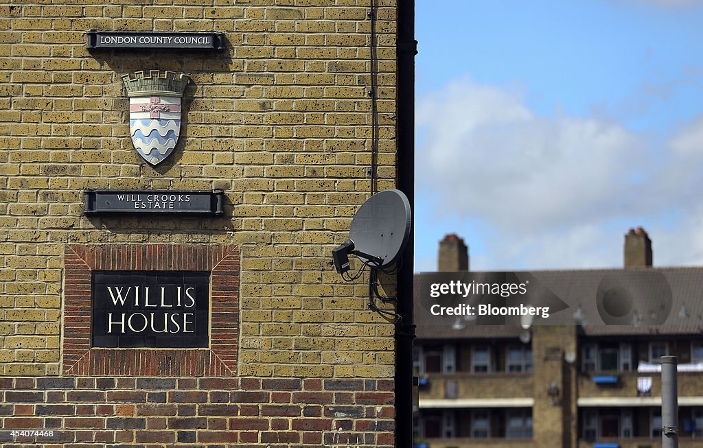 Will Crooks Housing Estate In London's Poplar District