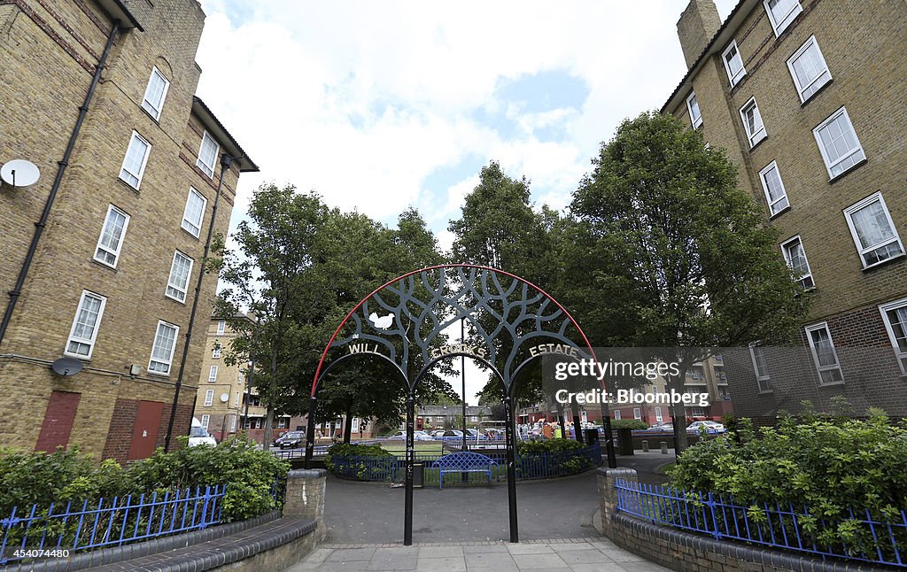 Will Crooks Housing Estate In London's Poplar District