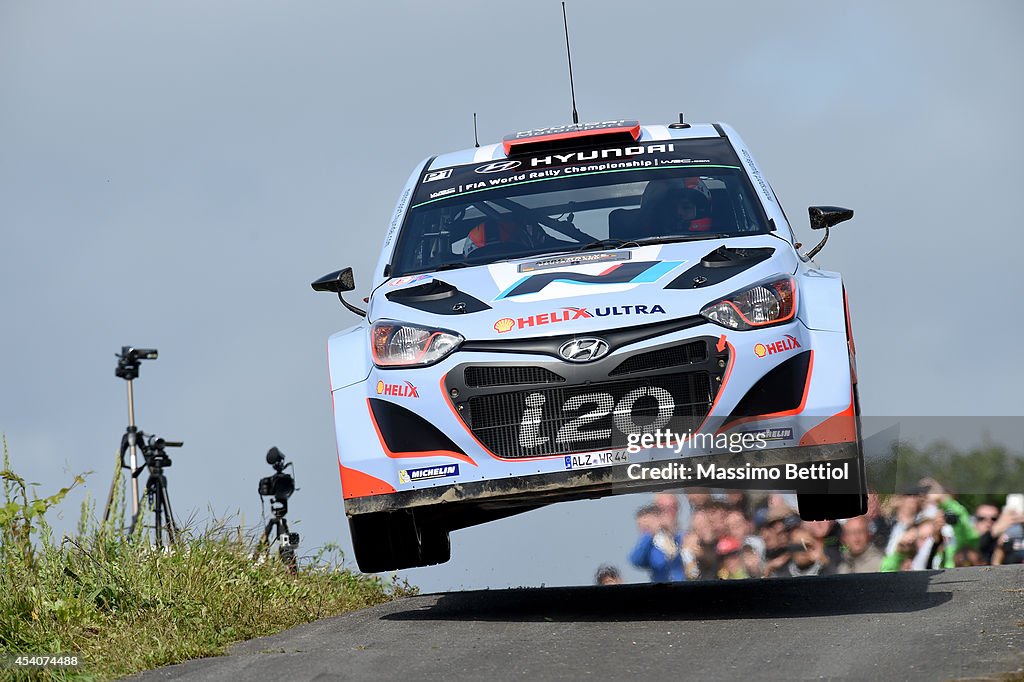 FIA World Rally Championship Germany - Day Three