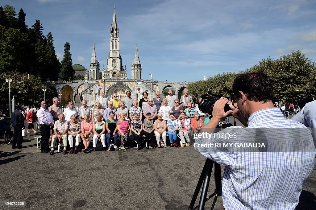 FRANCE-CHRISTIANITY-PILGRIMAGE-LOURDES