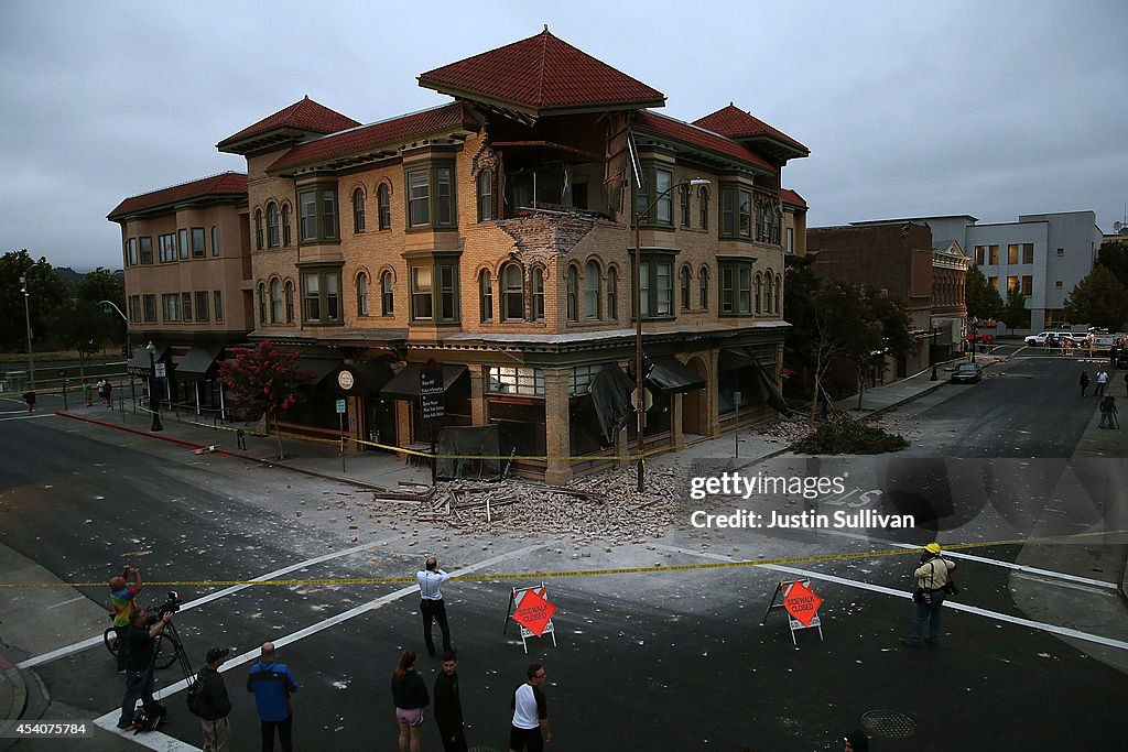 6.0 Earthquake Rattles Northern California