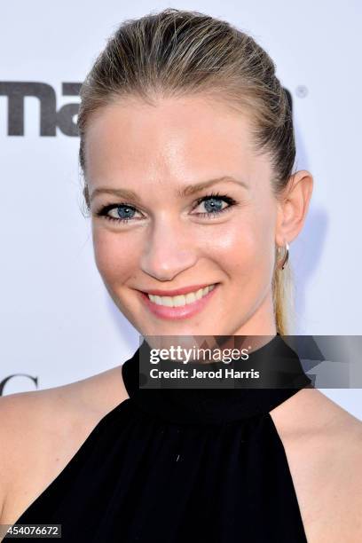 Actress AJ Cook attends the Festival of Arts Celebrity Benefit Concert and Pageant on August 23, 2014 in Laguna Beach, California.