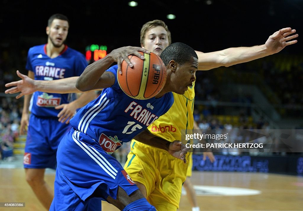 BASKET-WORLD-CUP-2014-FRIENDLY-FRA-AUS