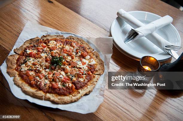 The grilled pizza is photographed at Vendetta on H Street Monday December 2, 2013 in Washington, DC.