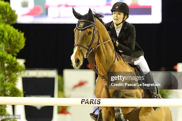 Marta Ortega Perez attends the Gucci Paris Masters 2013 on December 7, 2013 in Paris, France.