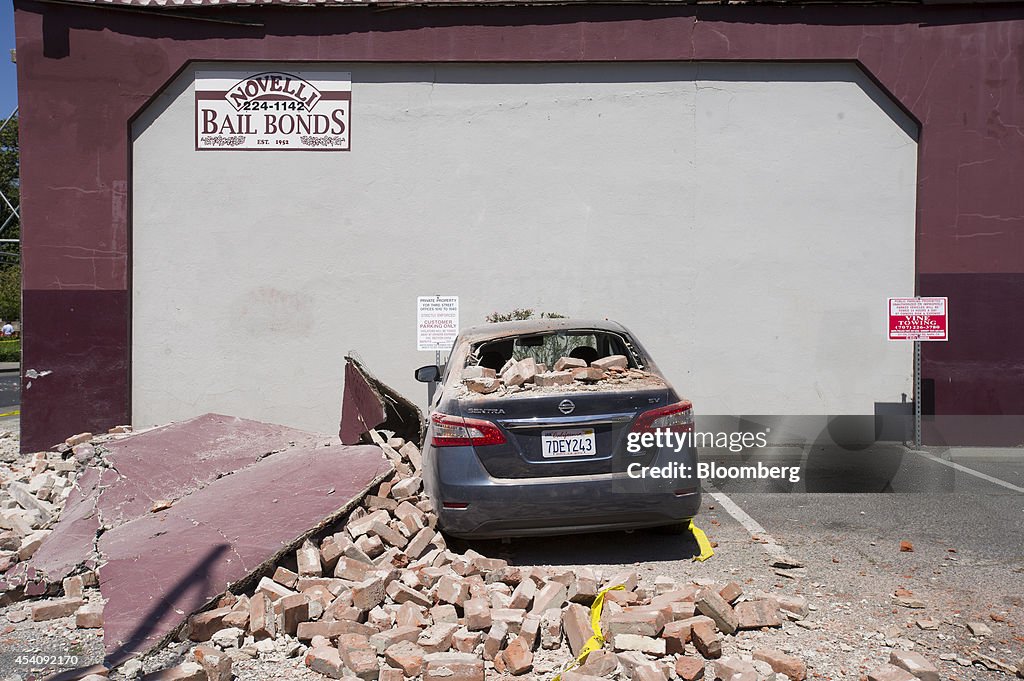 California's Napa, Sonoma Area Struck by Magnitude 6.1 Quake