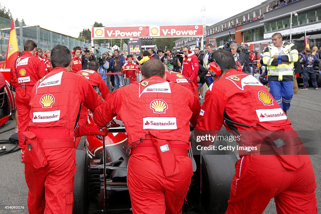 Shell at the Belgium F1 Grand Prix