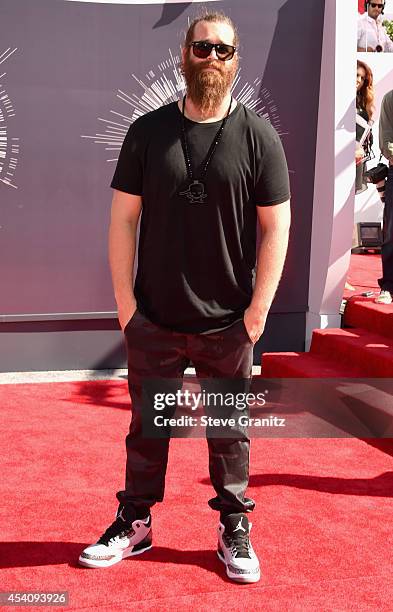 Internet personality Harley Morenstein attends the 2014 MTV Video Music Awards at The Forum on August 24, 2014 in Inglewood, California.