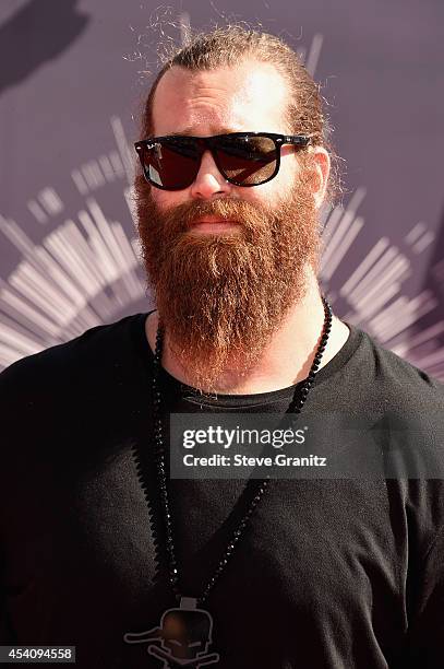 Internet personality Harley Morenstein attends the 2014 MTV Video Music Awards at The Forum on August 24, 2014 in Inglewood, California.