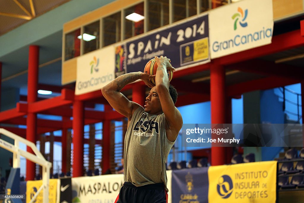 USA Basketball Men's National Team Practice