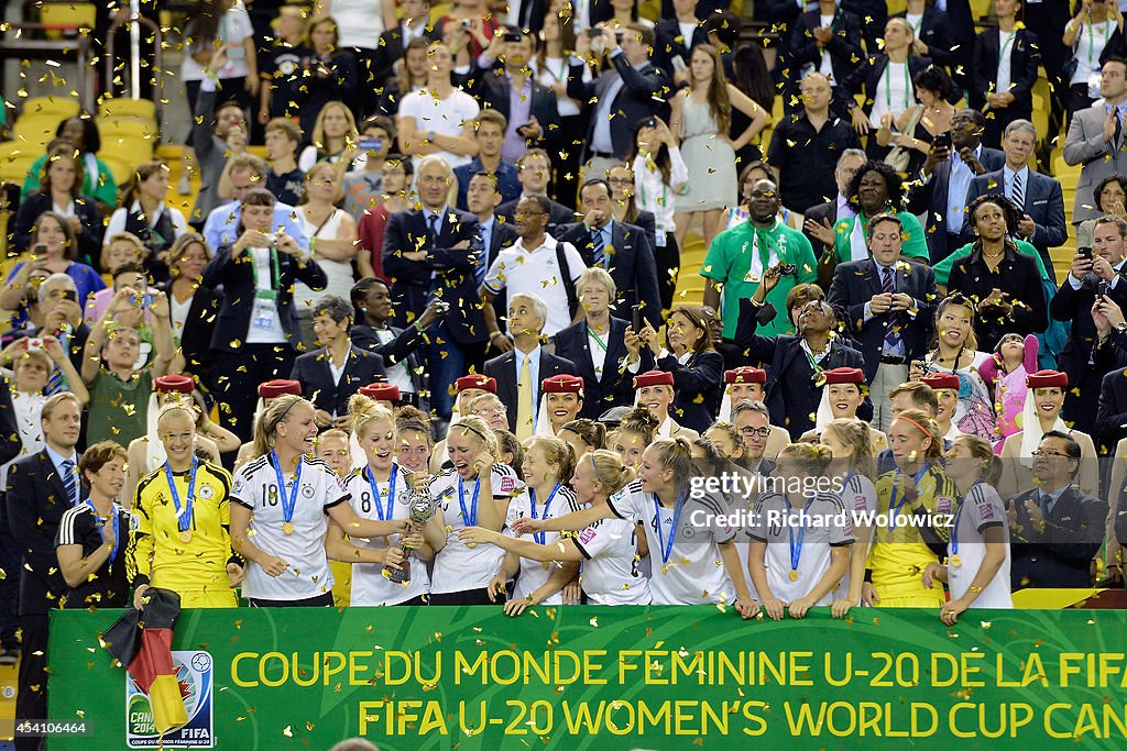 Nigeria v Germany: Final - FIFA U-20 Women's World Cup Canada 2014