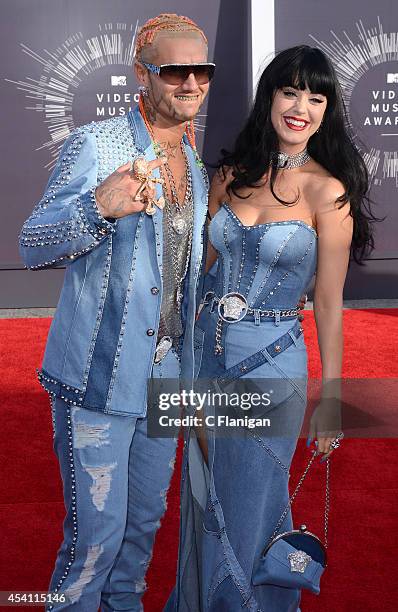 Ghetty Riff Raff Katy Perry 2014 Vmas Photos and Premium High Res Pictures - Getty Images