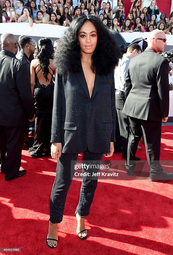 2014 MTV Video Music Awards - Red Carpet