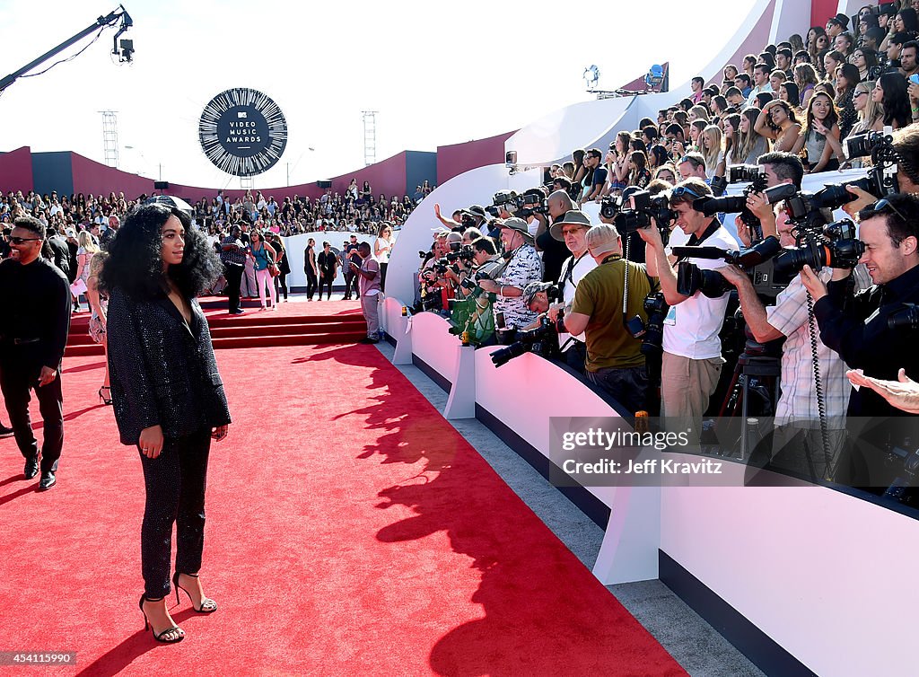 2014 MTV Video Music Awards - Red Carpet