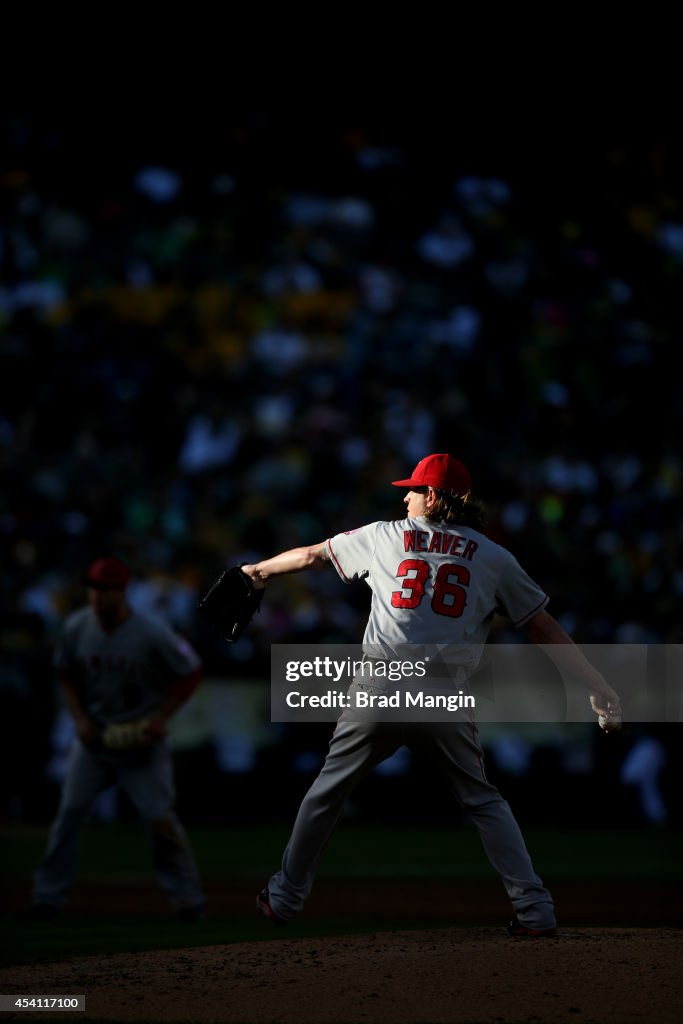 Los Angeles Angels of Anaheim v Oakland Athletics