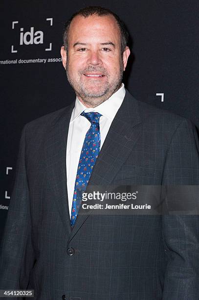 Producer Marc Schmuger arrives for the International Documentary Association's 2013 IDA Documentary Awards at the Directors Guild Of America on...