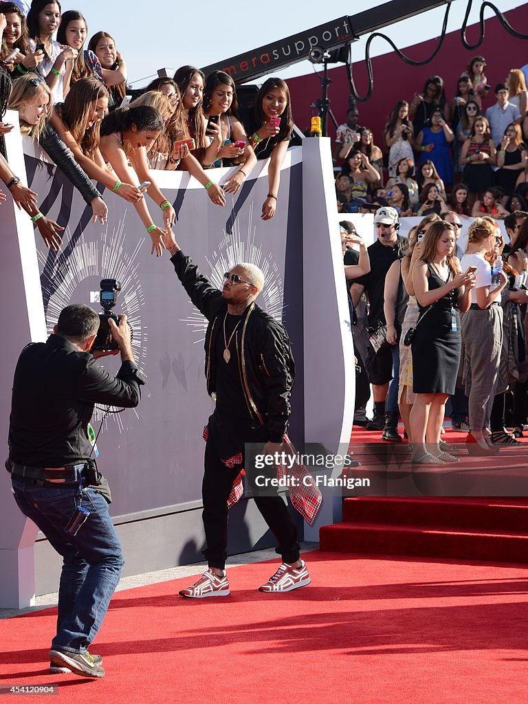 2014 MTV Video Music Awards - Arrivals