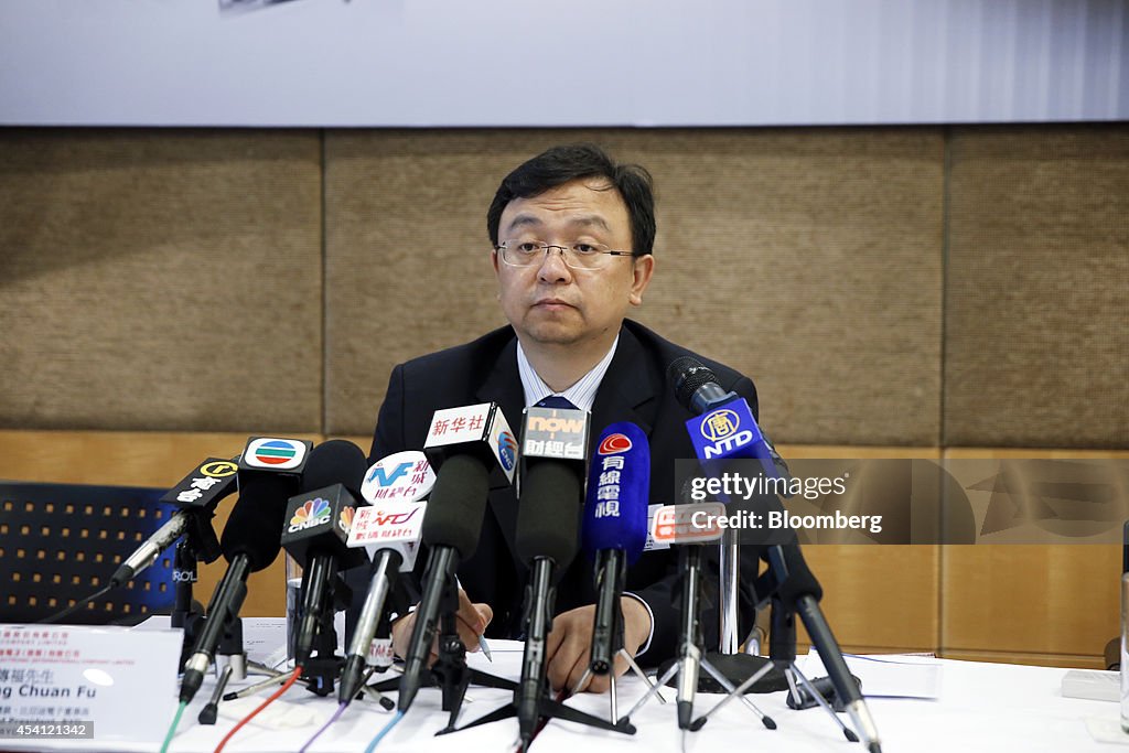 BYD Co. Chairman Wang Chuanfu Attends Interim Results News Conference