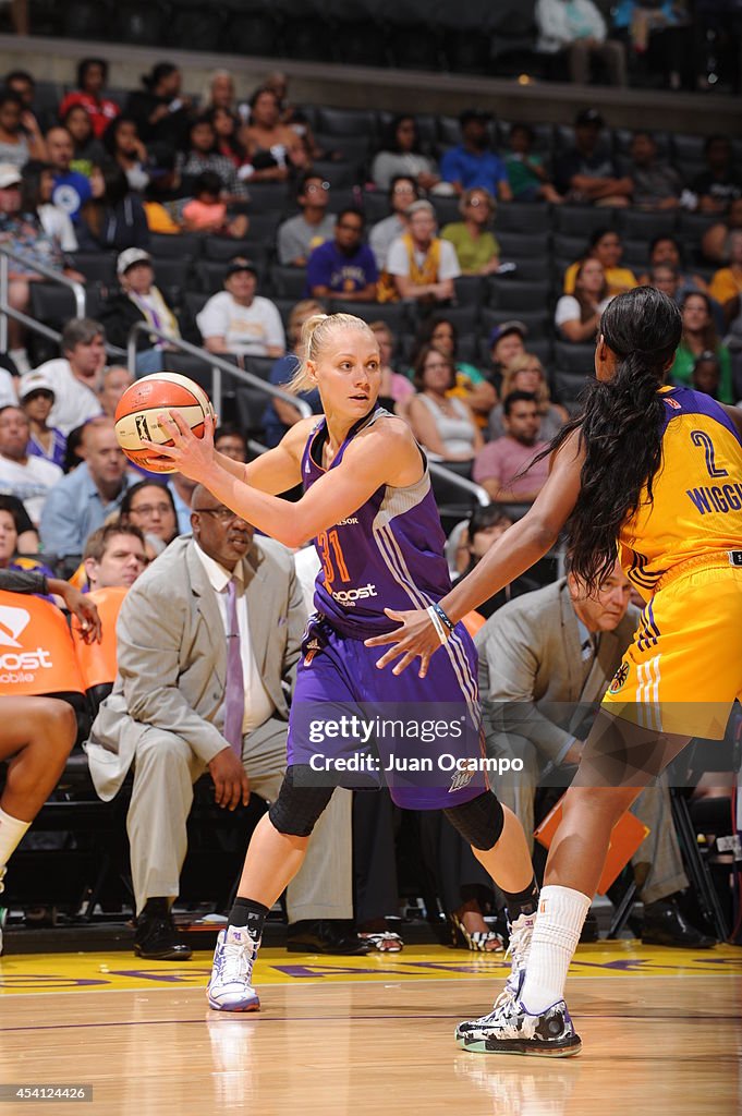 Phoenix Mercury v Los Angeles Sparks
Conference Semifinals - Game Four