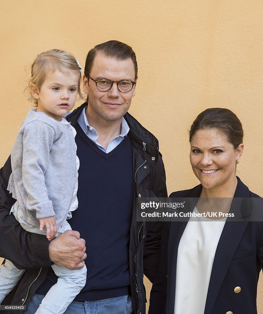 Princess Estelle Of Sweden Begins Pre School - Photocall