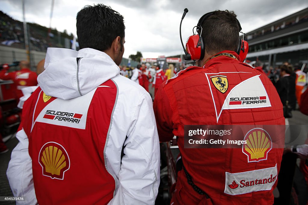 Shell at the Belgium F1 Grand Prix