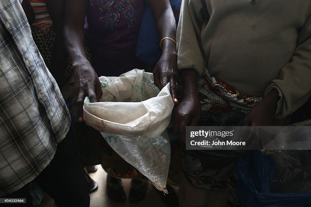 Residents Of Quarantined Town Near International Airport Endure Ebola Epidemic